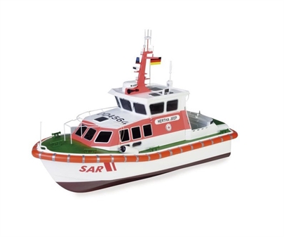 Premium Line - Hertha Jeep 1:20 Scale Model Boat Kit