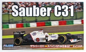 F1 Sauber C31 JapanSpainGerman GP