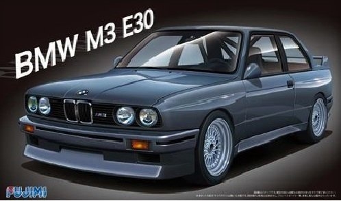 BMW M3 E30 124 Plastic Model Kit