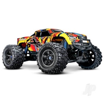 Solar Flare X-Maxx 17 4X4 Brushless Electric Monster Truck + TQi TSM VXL-8s Velineon 1200