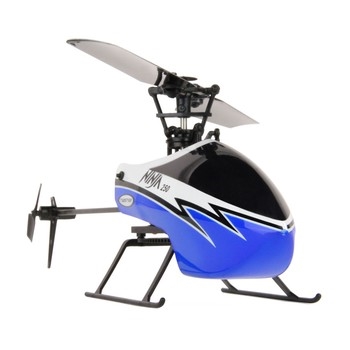 Ninja 250 Helicopter with Co-Pilot Assist 6-Axis Stabilisation and Altitude Hold Blue