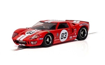Scalextric Ford GT40 Red No83 Slot Car - C4152