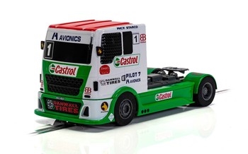 Scalextric Team Racing Truck Castrol Slot Car - C4156