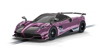 Scalextric Pagani Huayra Roadster BC Drago Viola Edition Slot Car - C4248