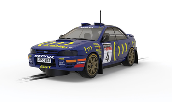 Scalextric 4WD Subaru Impreza WRX - Colin McRae 1995 World Champion Edition Slot Car - C4428