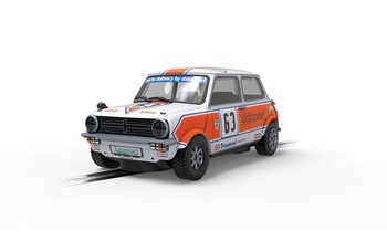 Scalextric 132 Slot Car Mini 1275GT - Data Post - Alan Curnow 1979 BSCC - C4413