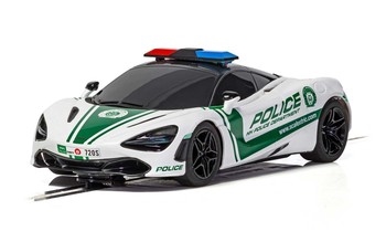 Scalextric McLaren 720S Police Car Slot Car - C4056