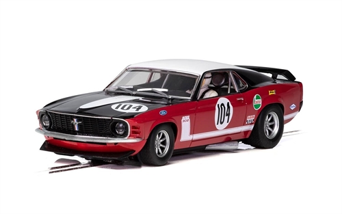 Scalextric Ford Mustang Boss 302 British Saloon Car Championship 1970 Slot Car - C3926