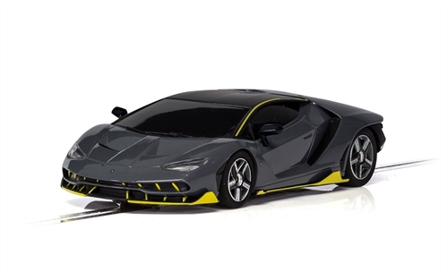 Scalextric Lamborghini Centenario Carbon Grey Slot Car - C3961