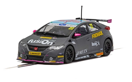 Scalextric Honda Civic Type R BTCC 2018 Chris Smiley Slot Car - C4015
