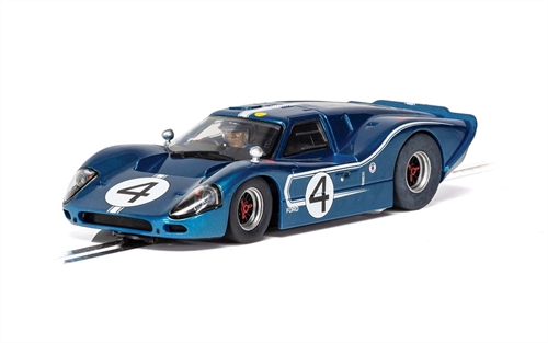 Scalextric Ford GT MK IV 1967 LeMans 24Hrs Denny HulmeLloyd Ruby No4 Slot Car - C4031