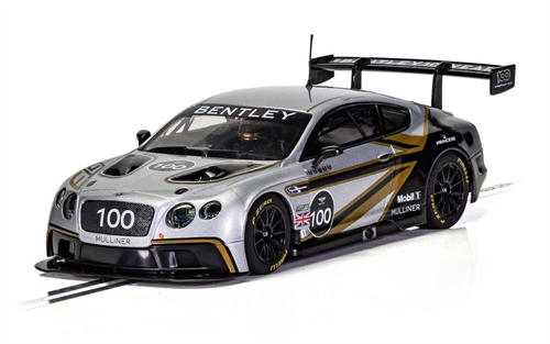 Scalextric Bentley Continental GT3 Centenary Edition Slot Car - C4057A