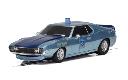Scalextric AMC Javelin Alabama State Trooper Slot Car - C4058