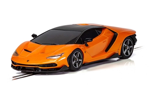 Scalextric Lamborghini Centenario Orange Slot Car - C4066