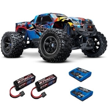 X-Maxx 17 4WD 8S VXL-8S - RTR Combo Inc Batts amp 2x Chg